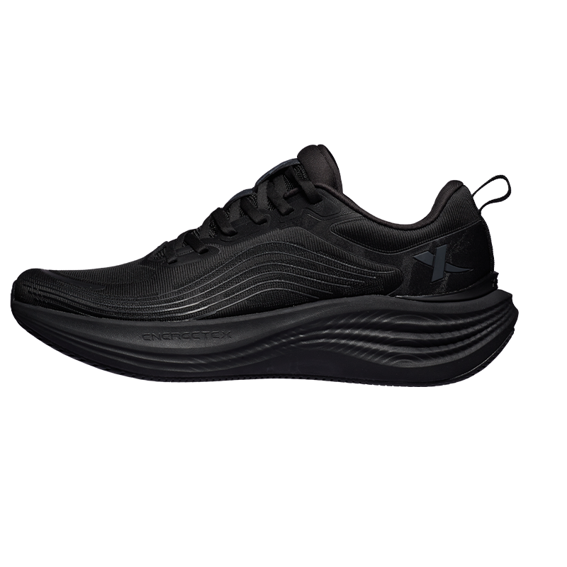 特步 女性跑步鞋黑色 975318119018/双高清大图