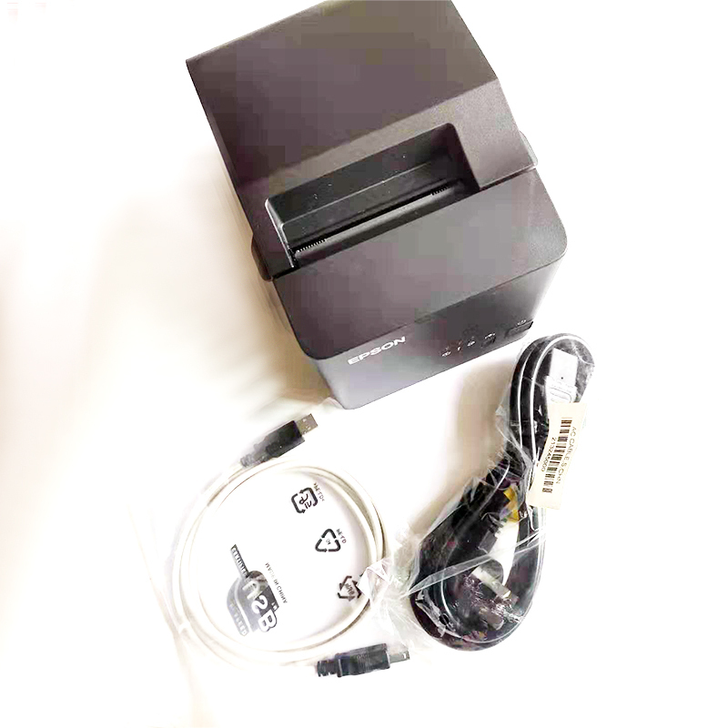 爱普生(EPSON) TM-T100S 高速热敏票据打印机 200mm/s高速 80mm纸宽 USB/串口/网口高清大图