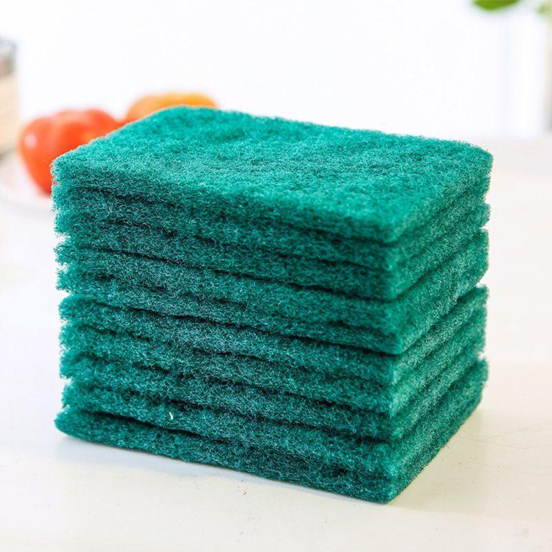 缔造千金清洁工具 10片装厨房百洁布清洁布不易沾油洗碗布洗锅海绵擦