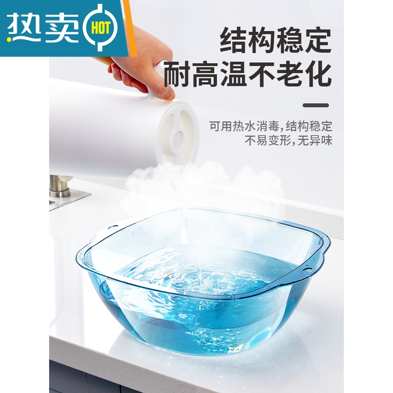 敬平洗脸盆女生加厚耐用塑料盆宿舍学生儿童小婴儿洗衣盆家用洗菜盆子
