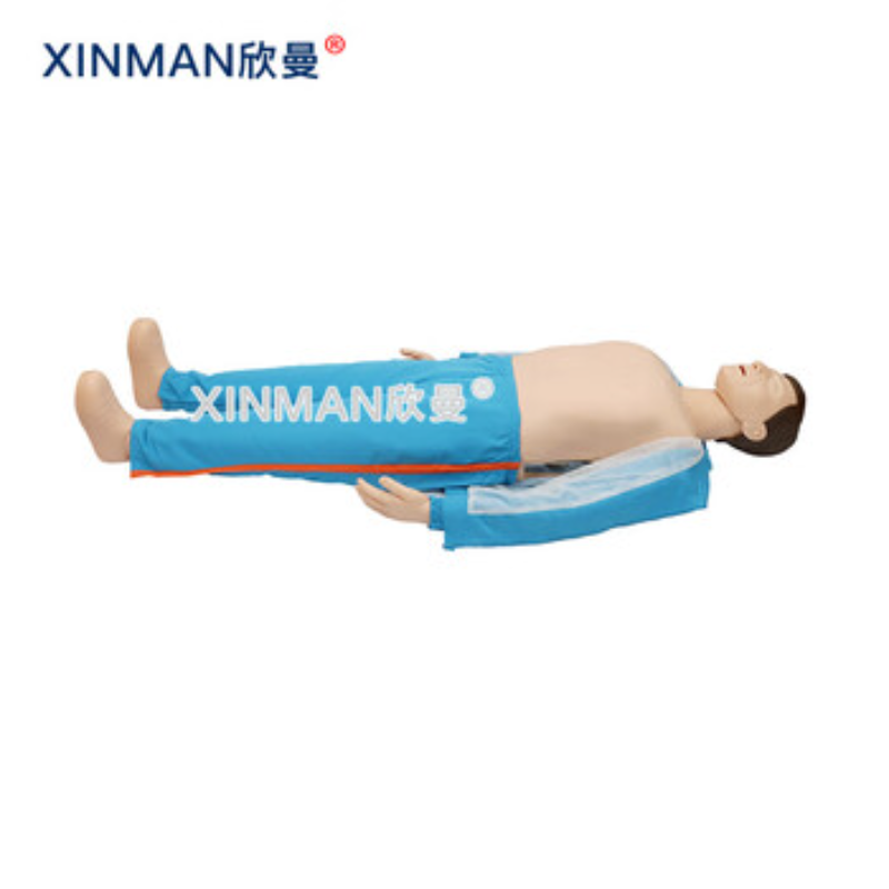 欣曼(XINMAN)XM-ALS891 高级心肺复苏与创伤训练模拟人(含笔记本电脑)高清大图