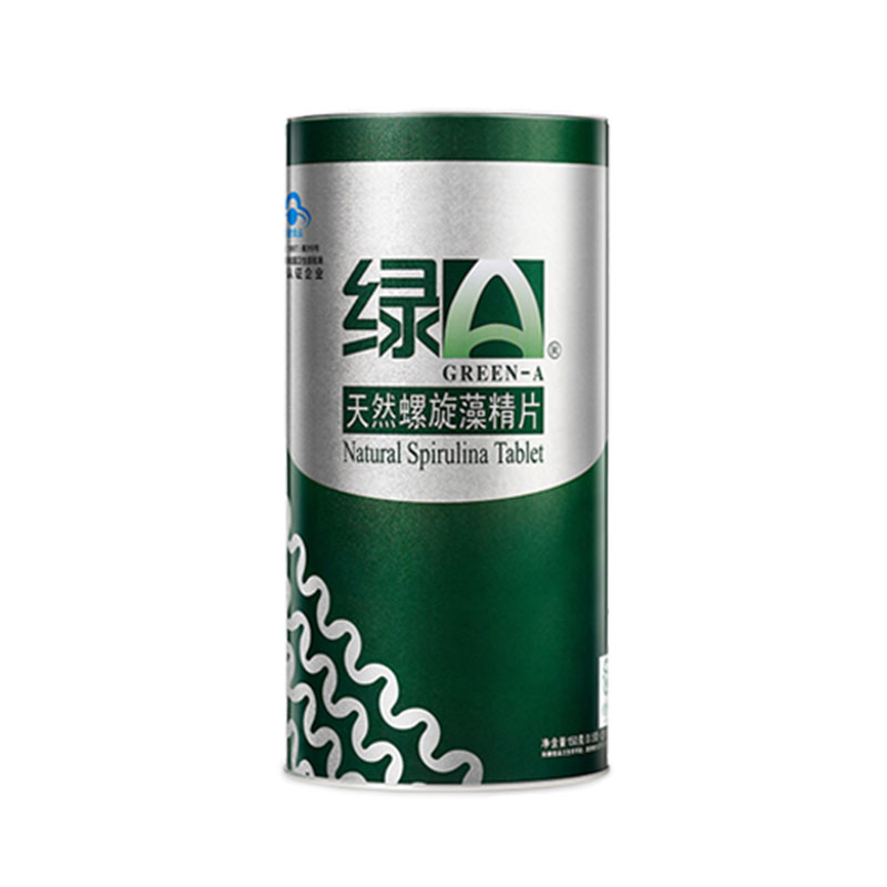 绿A(green-a)螺旋藻精片 0.5g*300粒(150g)调节免疫。