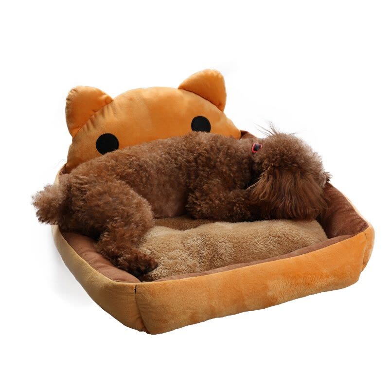 狗窝可拆洗四季通用泰迪狗窝大型犬金毛床垫猫窝卡通宠物狗狗用品图片
