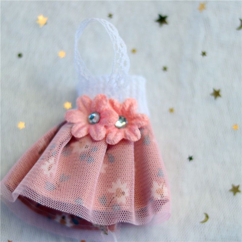 16cm17厘米8分bjd娃娃衣服换装3d眼13关节女孩儿童过家家玩具衣服 a款