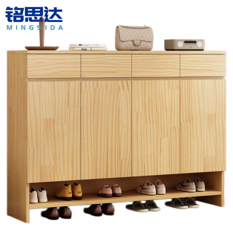 铭 思 达木质鞋柜木质鞋柜高清大图