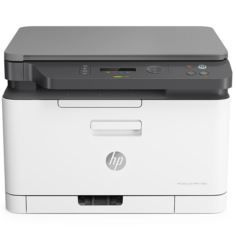 [苏宁自营店]惠普(hp)178nw 锐系列新品 彩色激光多功能一体机三合一打印复印扫描无线 M176n升级款有线网络无线版 套餐3