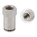 鸣固 PCF内螺纹直通 高端气动气管快插快速接头  304不锈钢PCF8*02