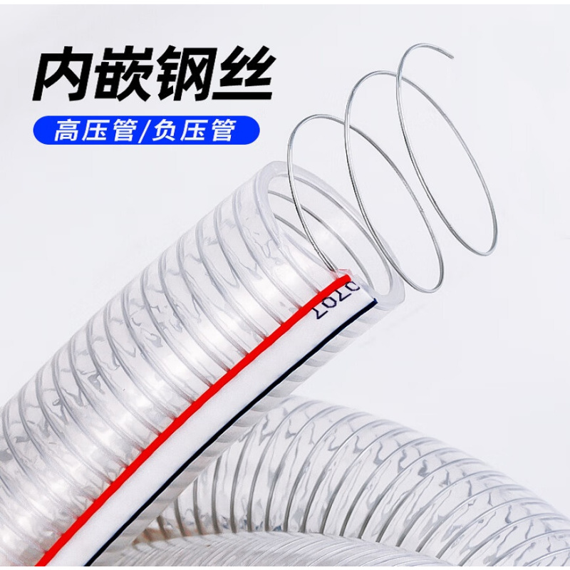 水管 中特邦安 ZT-SG13 PVC 透明 1 80mm