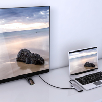 飞利浦type-c拓展坞电脑转换器 转接头笔记本扩展macbook pro苹果配件air投影仪转换器HDMI