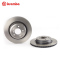 布雷博(brembo)后盘09.A270.11适配04-12款华晨/进口宝马3系/10款进口宝X1(E84)(对装)