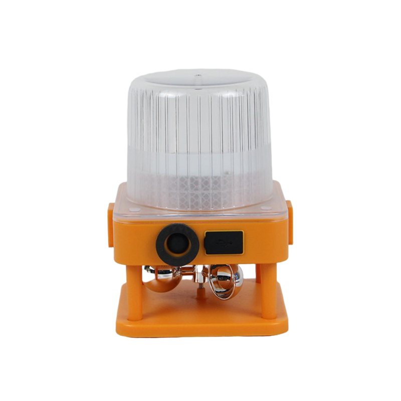 OHUI OHJW3145 3W LED 太阳能声光警示灯 IP66 DC3.7V 1800K 盏 黄色高清大图