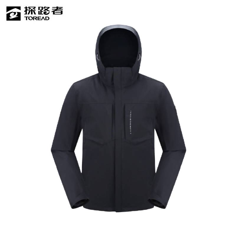 探路者 套羽绒冲锋衣 TAWWAL91207/件高清大图