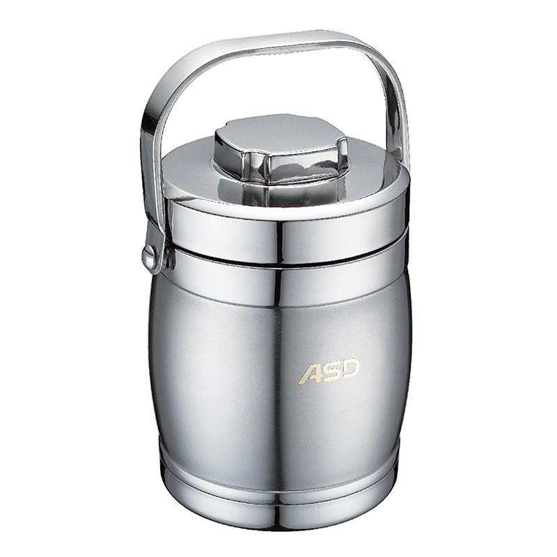 爱仕达不锈钢鼓型保温提锅1.5L N1615G高清大图