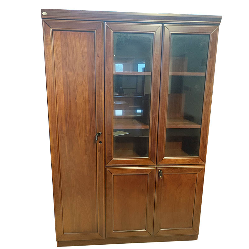 金迪乐木质文件柜储物柜定制三门书柜定制 E款120*40cm/个