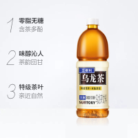 SUNTORY/三得利无糖乌龙茶0脂0糖大瓶900ml每瓶网红茶饮料[MR]
