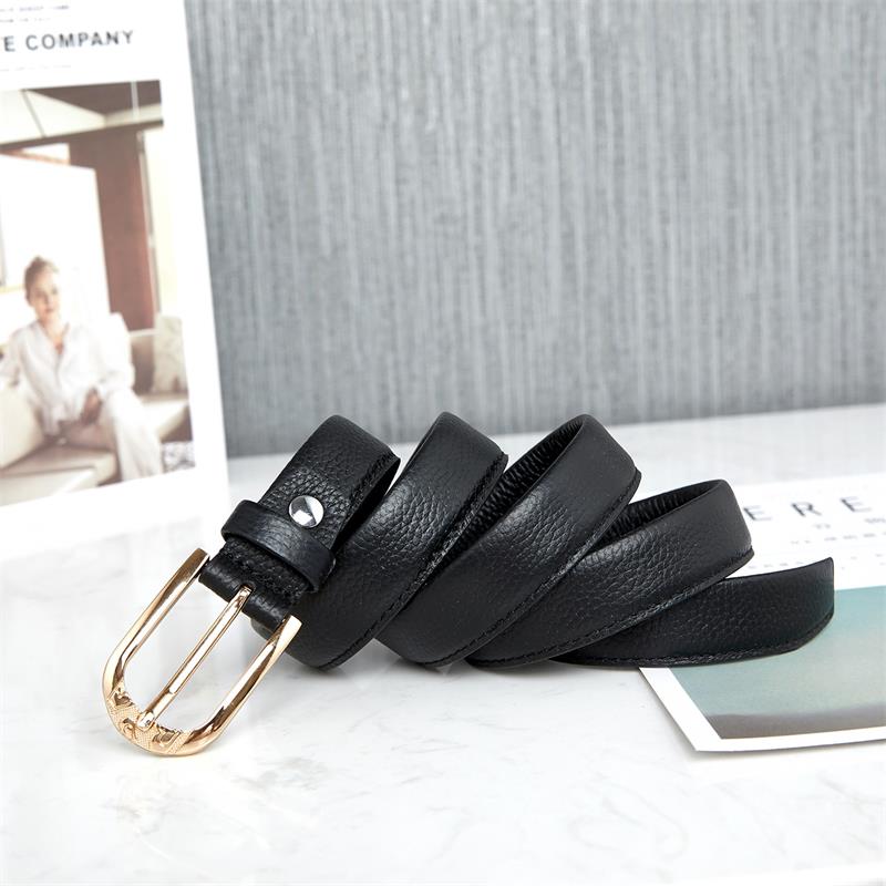 喜来登SHERIDAN 女士针扣头层牛皮皮带高清大图