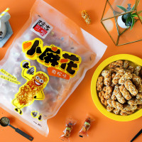陈吉旺福肉松小麻花袋装512g重庆特产传统糕点 零食小吃