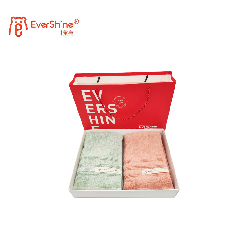 永亮毛巾沉香凝语面巾73*34cm两条装/盒高清大图