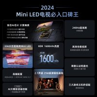 海信电视65E5N Pro 65英寸 Mini LED电视机液晶家用 家电补贴换新