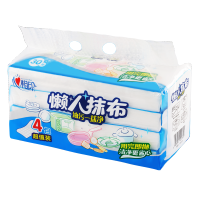 心相印 懒人抹布一次性厨房用纸家庭清洁洗碗布干湿两用4包120抽装