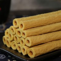 爱蜀味 干豆筋 内江干豆笋260g 传统手工豆筋 乡村土特产豆筋棒 豆皮腐竹