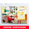 洒水车爱唱歌 [正版]孩子爱的车车家族绘本全10册精装硬壳硬皮消防车警车救护车洒水车拖拉机车车认知大画书儿童汽车科普的故