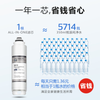 飞利浦(Philips)家用净水机净饮机台上免安装饮水机即热式直饮机家用台式即热直饮水机反渗透RO净水器ADD6811