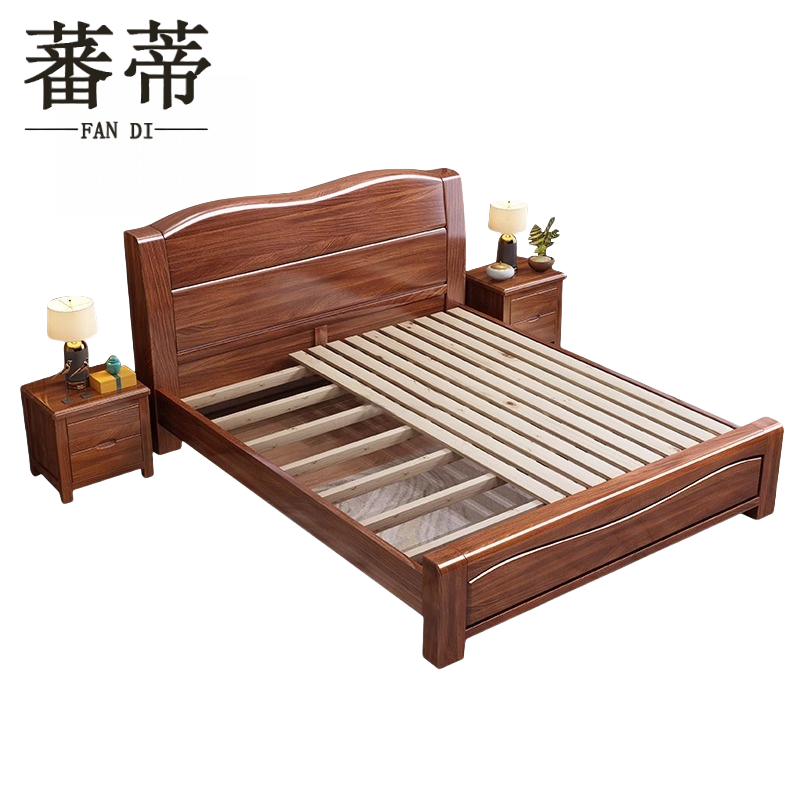 蕃蒂单人床150*200cm张高清大图