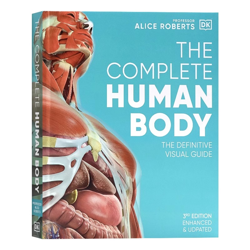 [正版]DK完整的人体权威的视觉指南 英文原版 The Complete Human Body The Definit高清大图