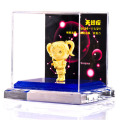 梦克拉Mkela 星座系列绒沙金铸金星座摆件 魔蝎座
