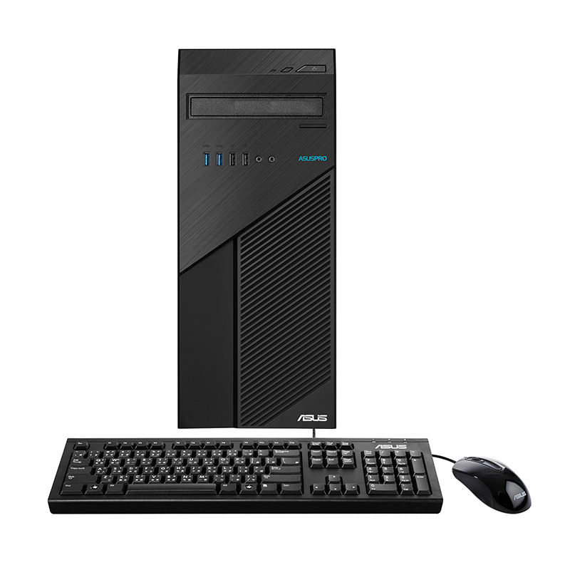 华硕(ASUS)商用台式电脑 弘道D500TA 21.5英寸(I5-10400F 8G 1T2G独显)