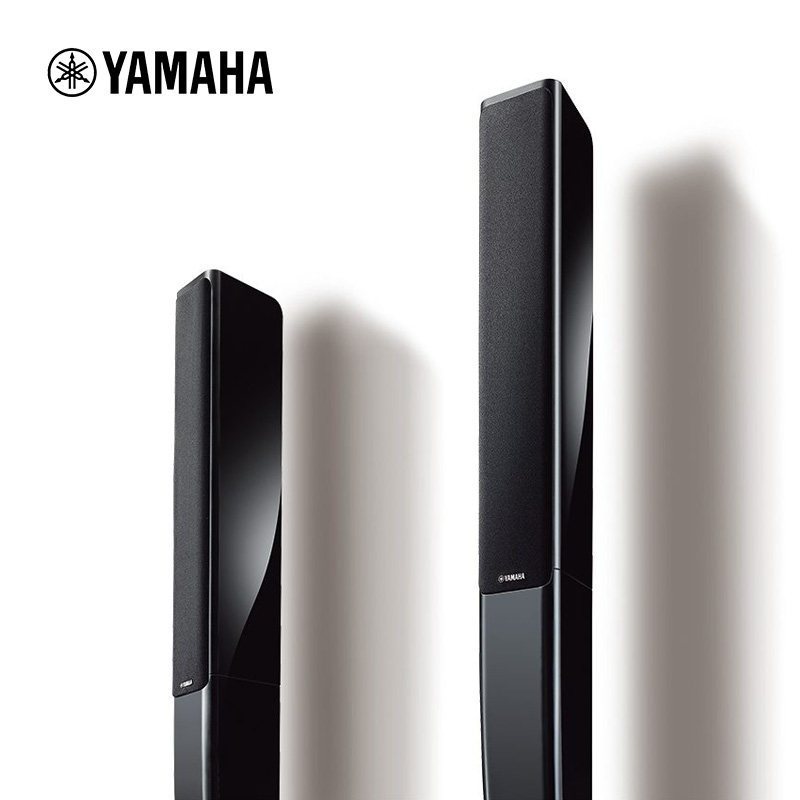 雅马哈(Yamaha)RX-V385+NS-PA41 音响 音箱 立柱式家庭影院5.1声道 AV功放音箱七件套装