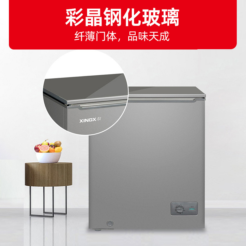 星星(XINGX)BC/BD-100KV商用家用小型两用柜单温冷藏冷冻转换一级能效高效减霜80%
