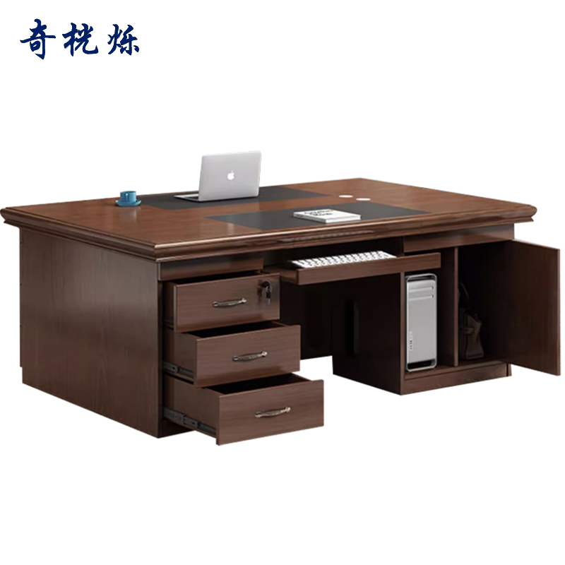 奇桄烁电脑桌双人1.6*1.2m/张高清大图