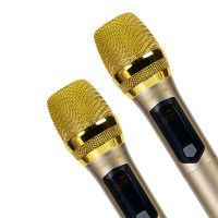 山水(SANSUI) M21无线话筒家用唱歌K歌舞台演出会议专业动圈唱歌U段户外充电麦克风