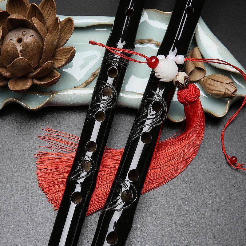 肖战同款陈情笛f调送小说版陈情笛莲花吊穗笛子陈情笛竹笛初学cos同款