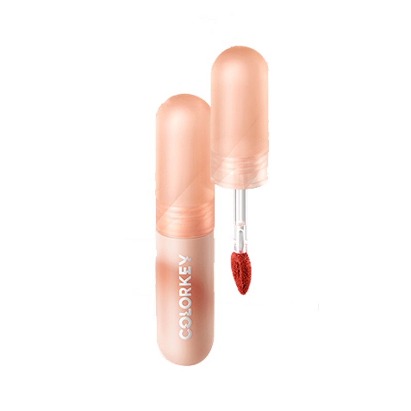 COLORKEY 珂拉琪 慕斯绒雾唇泥2g O106 落日赤茶