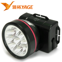 雅格YG3592 头戴led 手电筒 充电式头戴灯