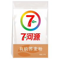 七河源 有机荞麦粉1.5kg 杂粮粉