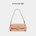 蔻驰(COACH)女包 新款女士STUDIO BAGUETTE系列手袋法棍包 单肩包 斜跨包 CE761 拿铁色