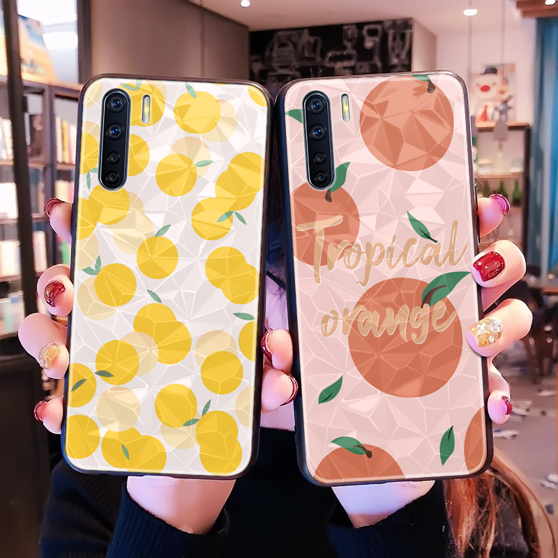 OPPO A91手机壳小清新oppoa8菱形壳泫雅花朵日韩夏日甜心少女ins真智力