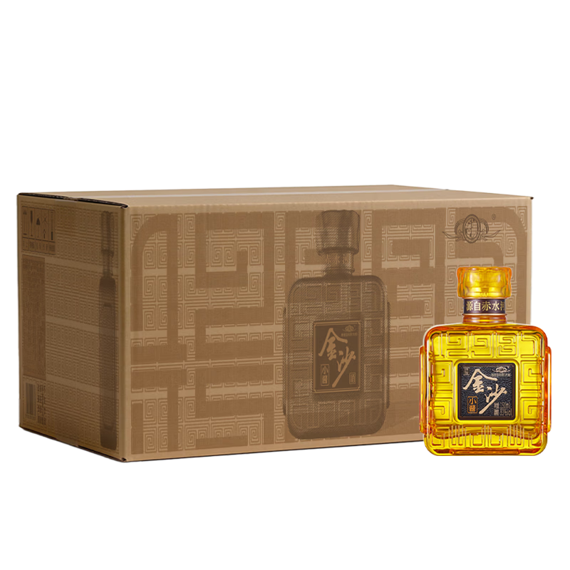 金沙小酱53度150ml*2瓶 年份随机 小酒自饮高清大图