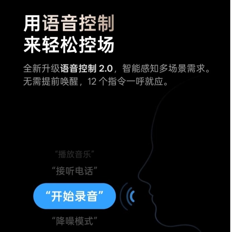 科大讯飞AI会议耳机iFLYBUDS Pro3无线蓝牙智能,钛金高清大图