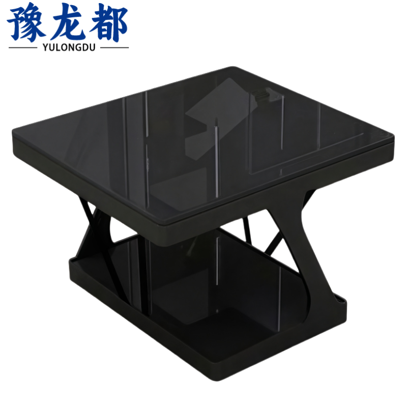 豫龙都茶几玻璃张