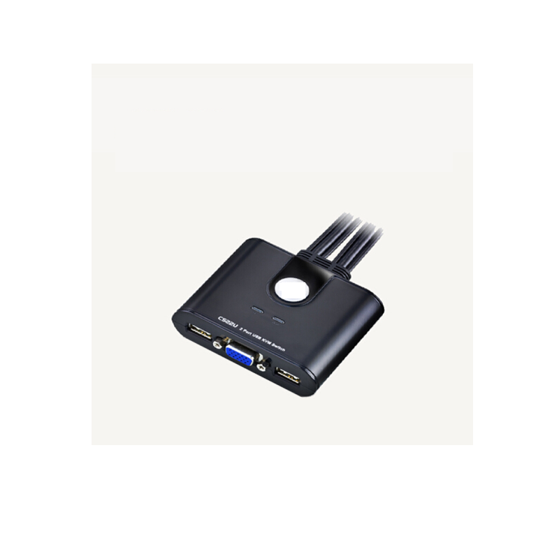 金佳佰业KVW 2口VGA端口USB切换器 分线器