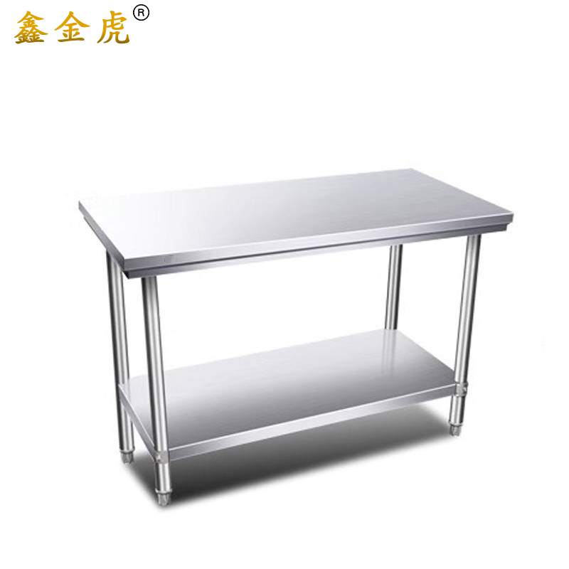 鑫金虎操作台工作台双层置物架CV3 1200*500*800mm高清大图