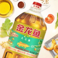 金龙鱼纯香大豆油5L非转基因食用油 煎 炒烹炸家用豆油