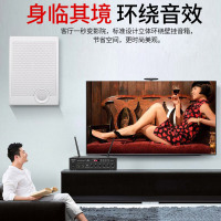 威斯汀(WESTDING)壁挂音箱无线天花吸顶喇叭室内超市店铺公共广播音响套装背景音乐系统挂壁喇叭202*1