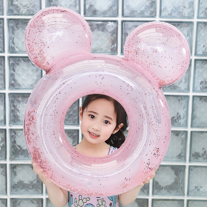 儿童游泳圈男童女童腋下救生圈卡通小孩宝宝沙滩洗澡戏水玩具