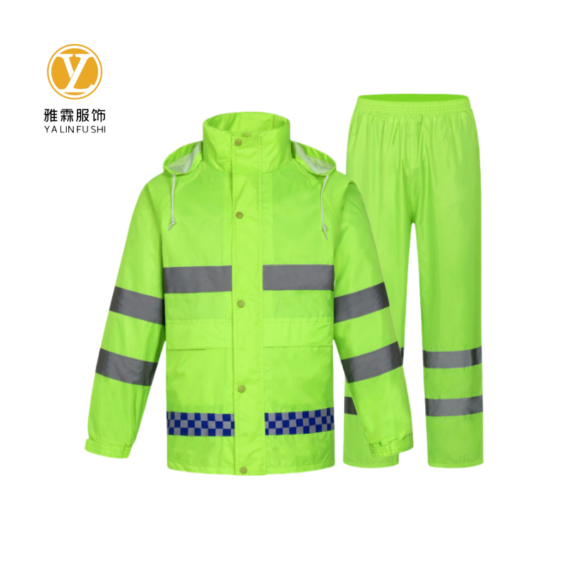 雅霖服 分体式150D多功能雨衣套装可定制 YLF-XZ502 套 下单备注尺码 下单备注颜色